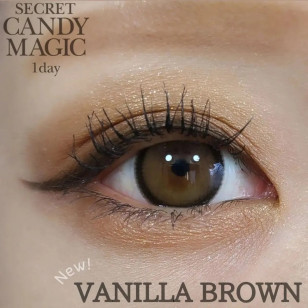 Secret CandyMagic 1day Vanilla Brown シークレットキャンディーマジックワンデー バニラブラウン